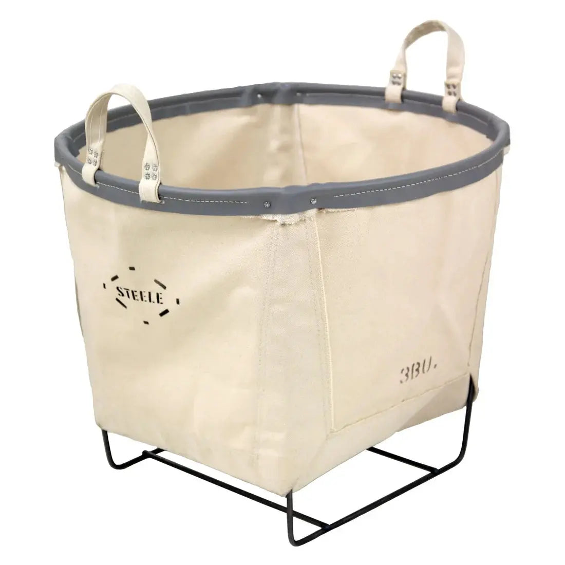 Steele ® 3-Bushel Canvas Round Basket