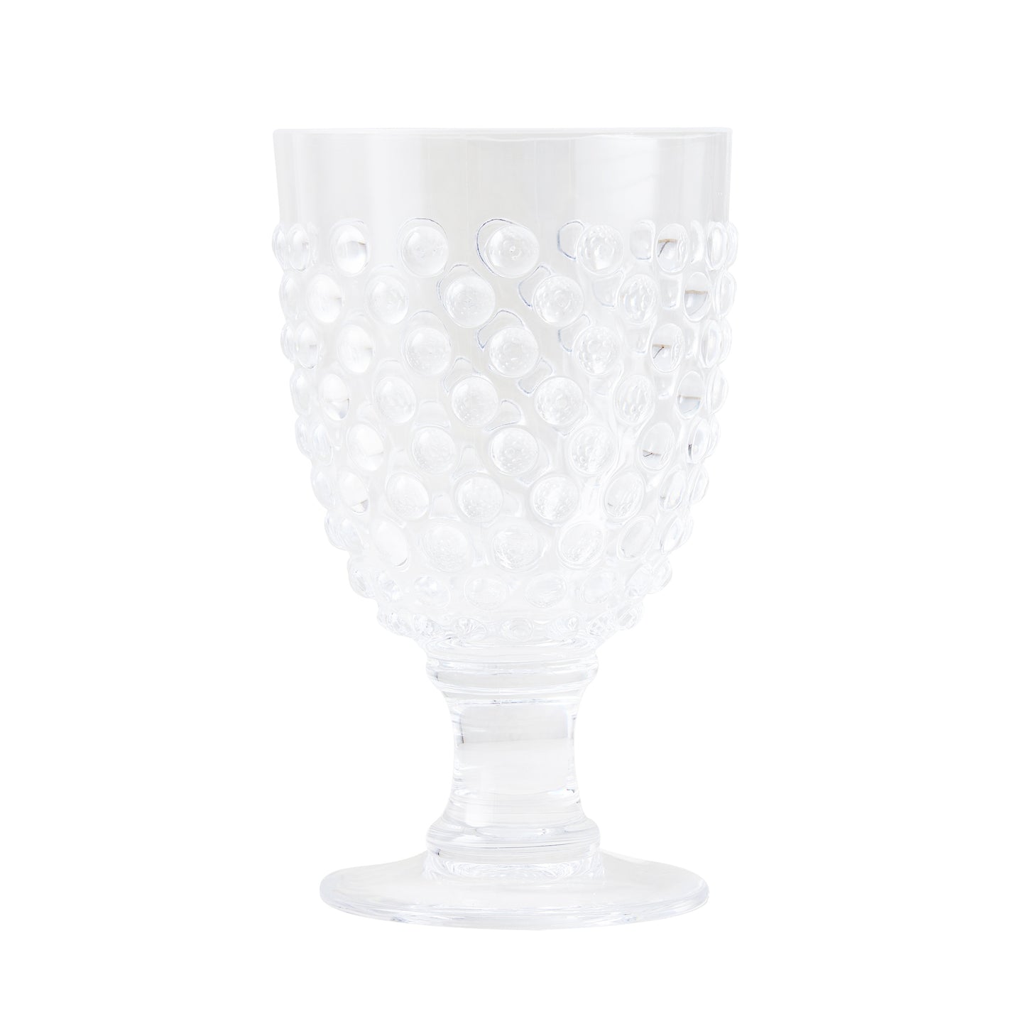 Acrylic Bubble Wine Glass