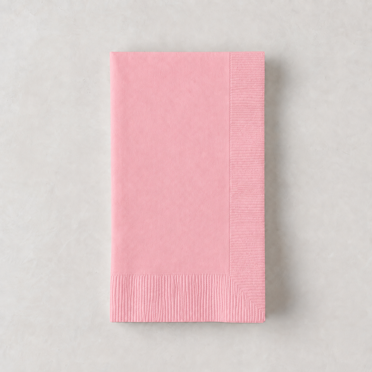 Personalized Pale Pink Paper Hand Towels, Set of 100