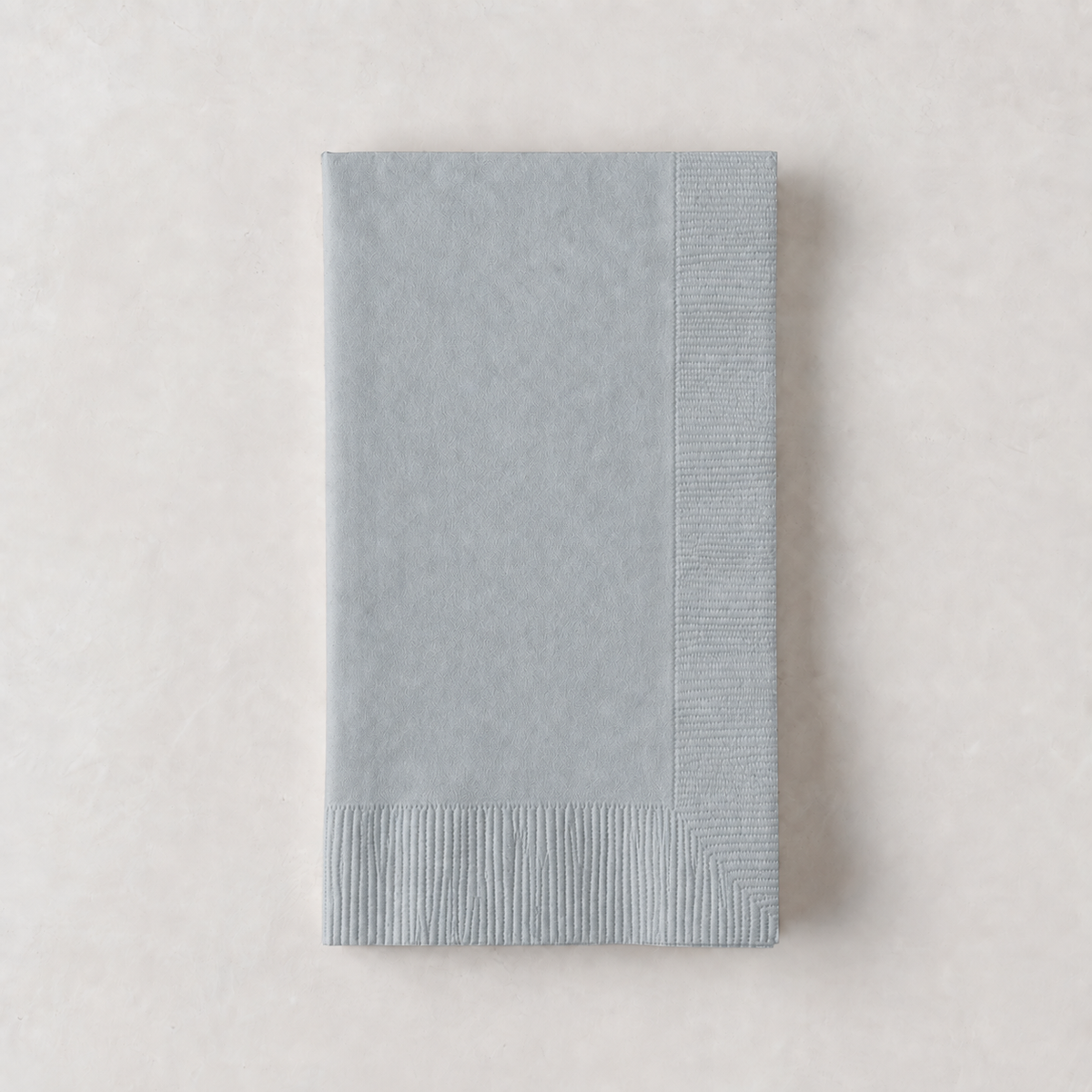 Personalized Silver Paper Hand Towels, Set of 100