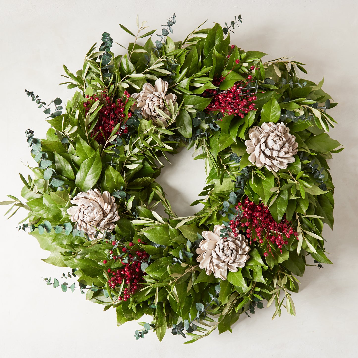 Fresh Eucalyptus Rain Wreath