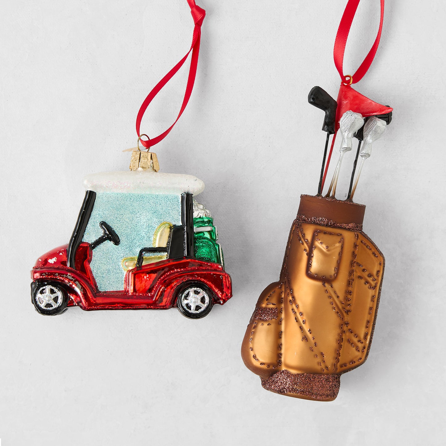 Golf Day Christmas Tree Ornament Gift Set