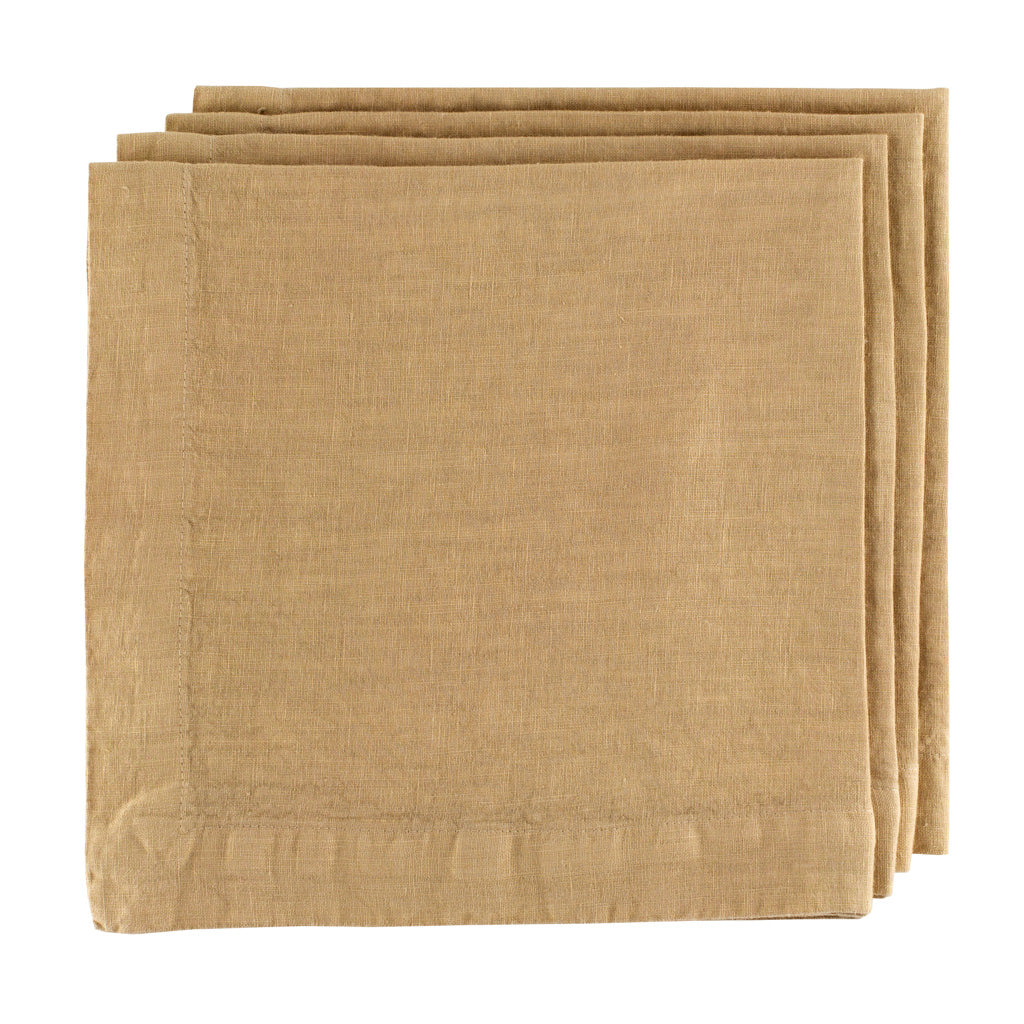 LIMITED EDITION Garden Collection, HG Signature Hand-dyed Linen Napkins, Set of 4