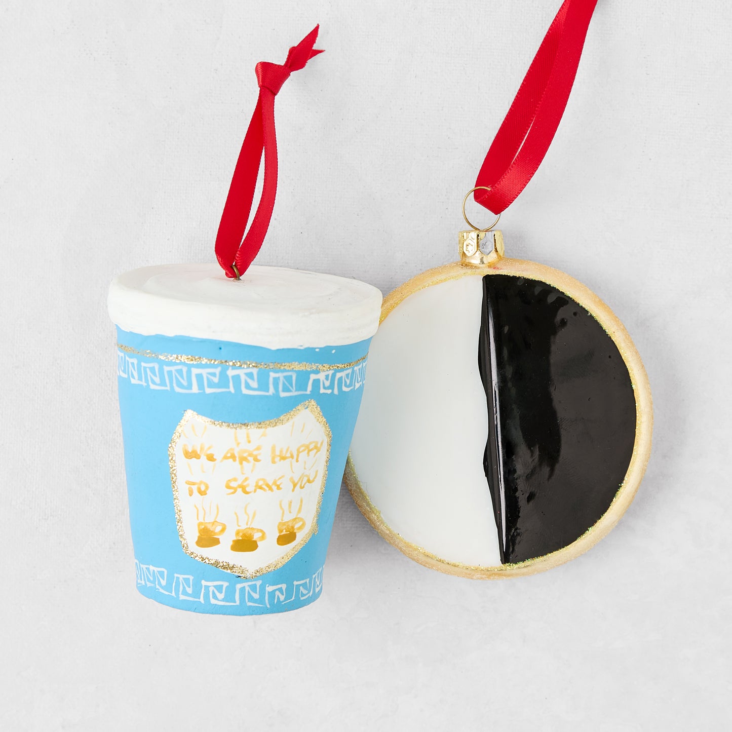 NYC Deli Christmas Ornament Gift Set