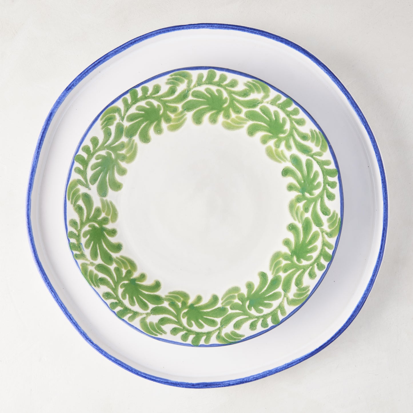 Rustic Stoneware Salad Plate