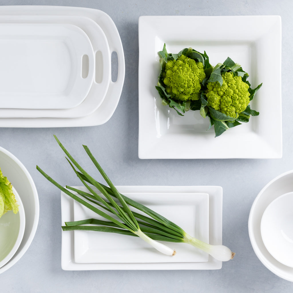 HG Ceramic Handled Serving Serving Platters, Set of 3