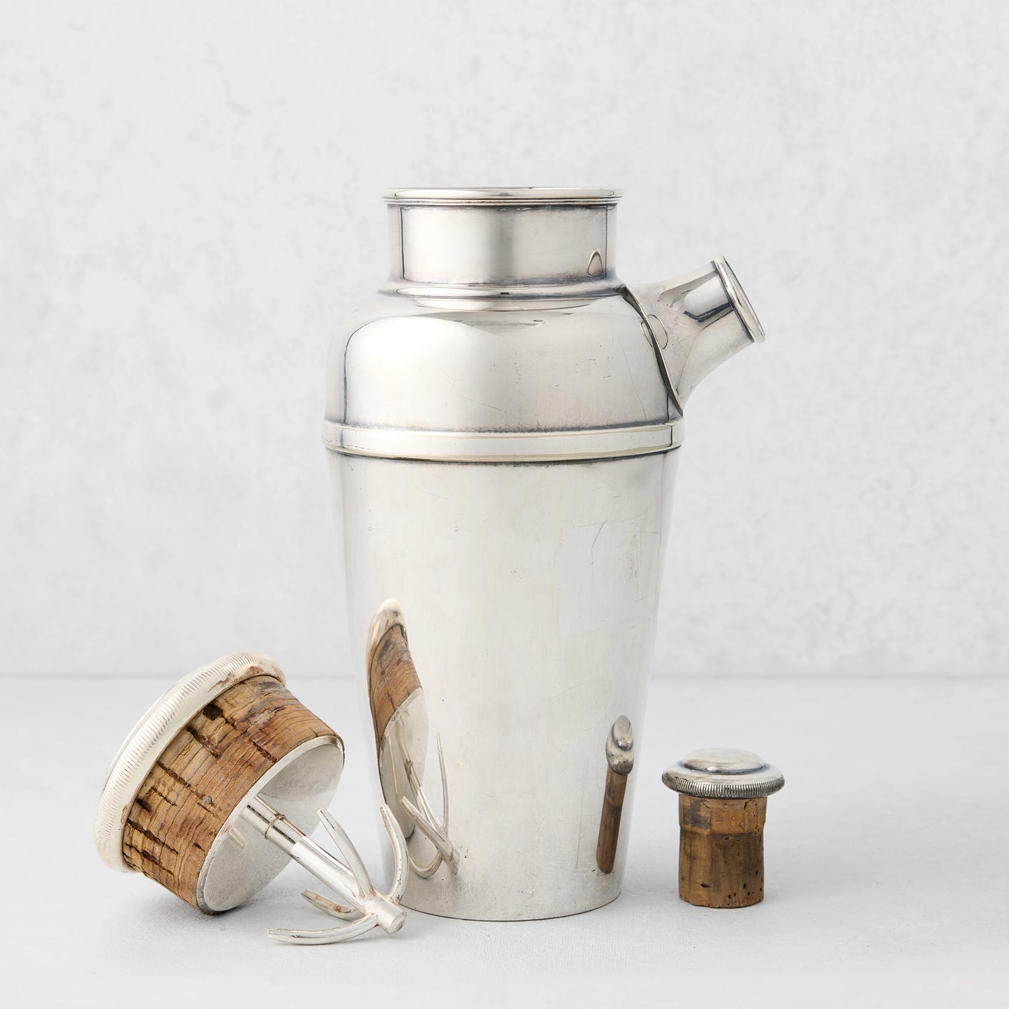 Vintage Silverplate Lemon Squeezer Shaker