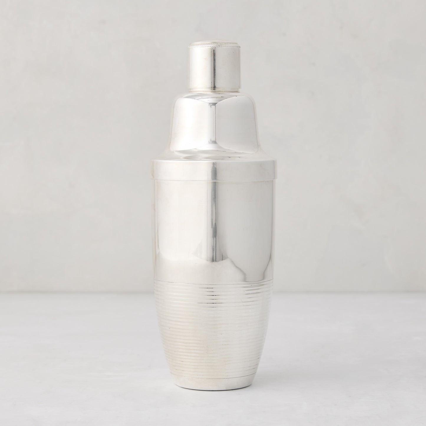 Vintage Silverplate Sunny Cocktail Shaker