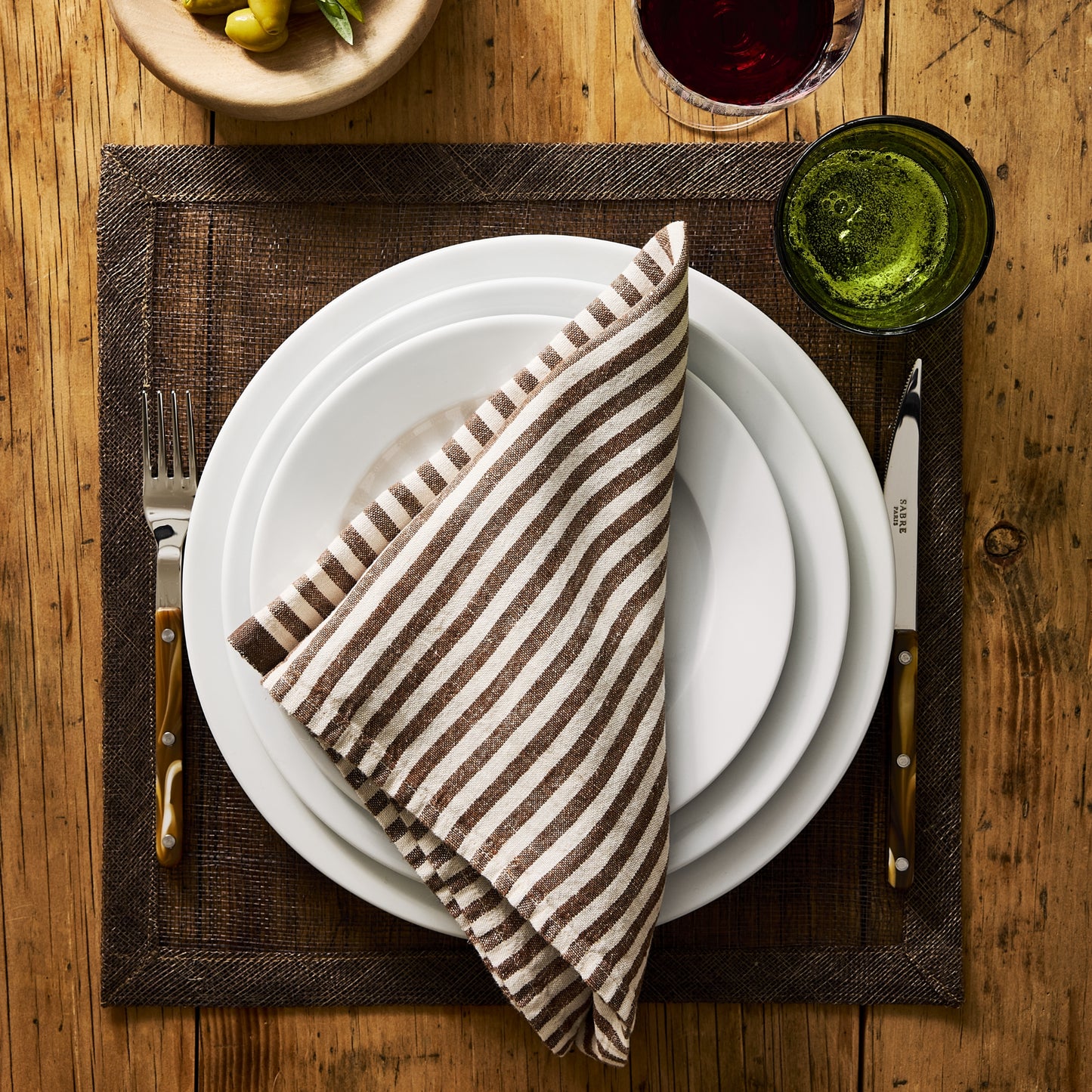 Buffalo Bistro 5-Piece Flatware Set
