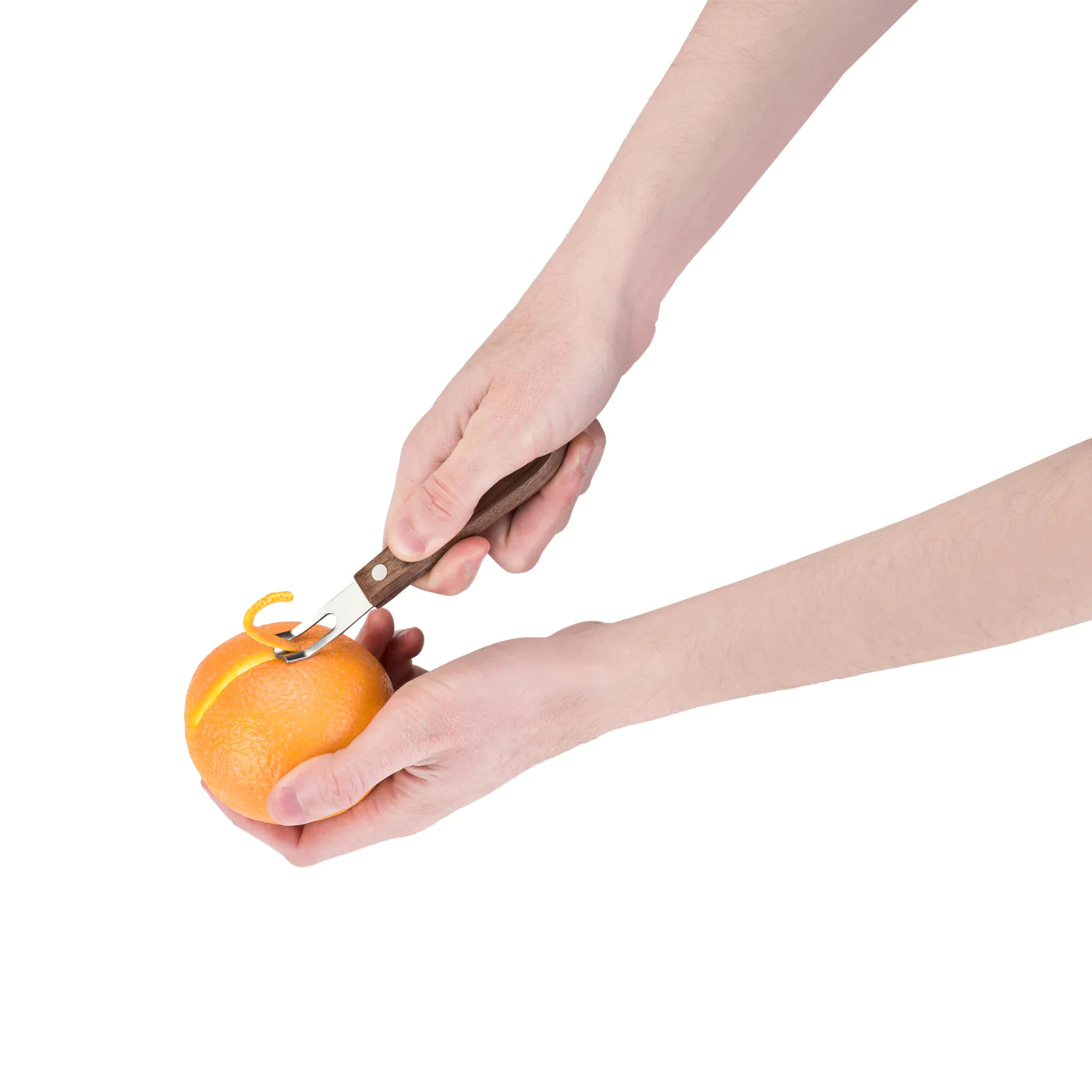 Walnut Wood Channel Knife