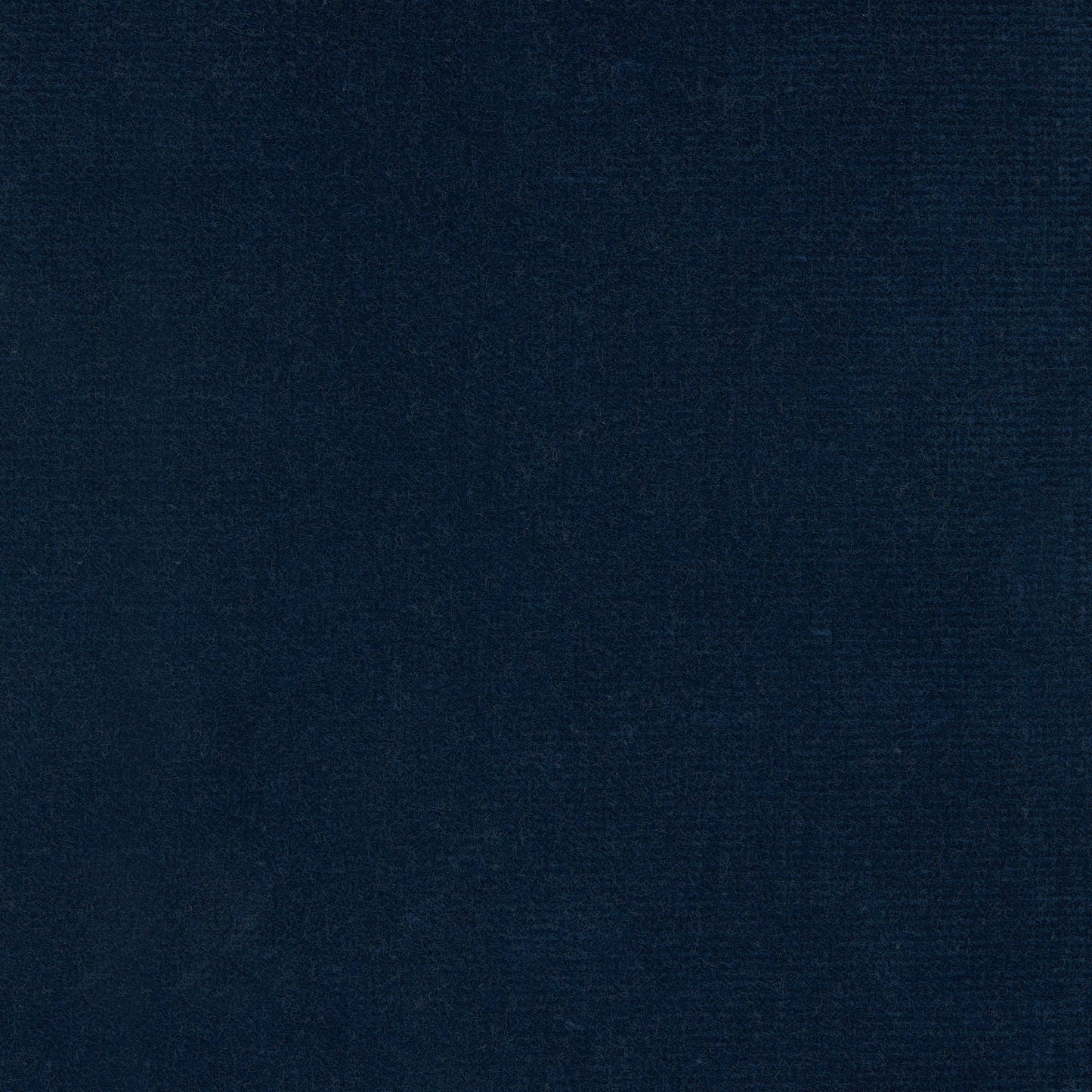 Midnight Blue wide velvet and linen stripe pillow fabric swatch.