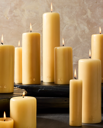 Unscented Candles
