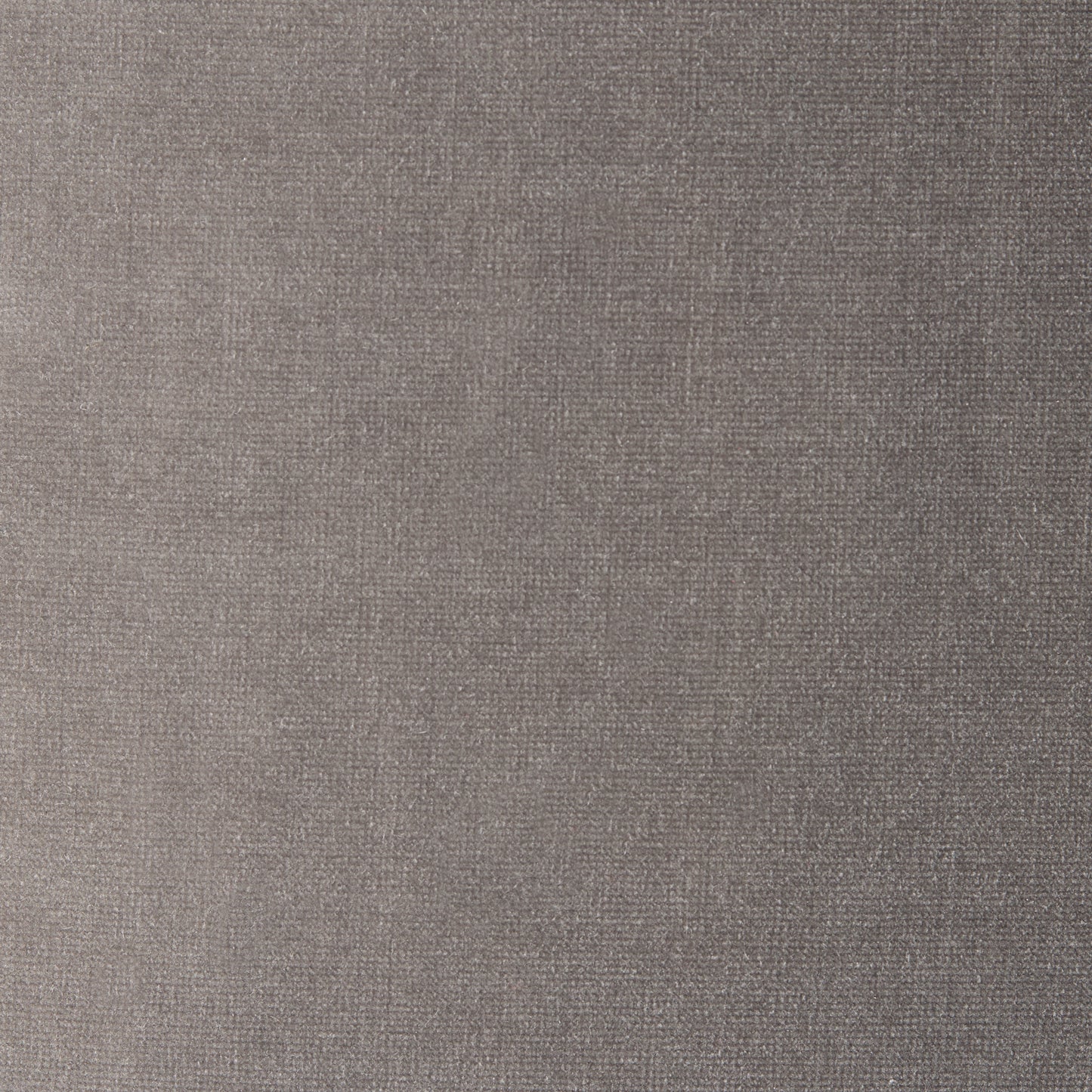 Urban Grey cotton velvet and cream Belgian linen stripe pillow fabric swatch.