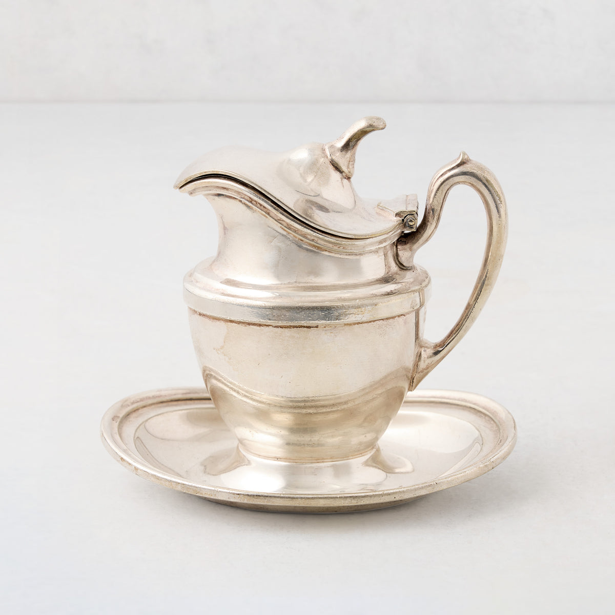 Vintage Silverplate Ives Sauce Boat