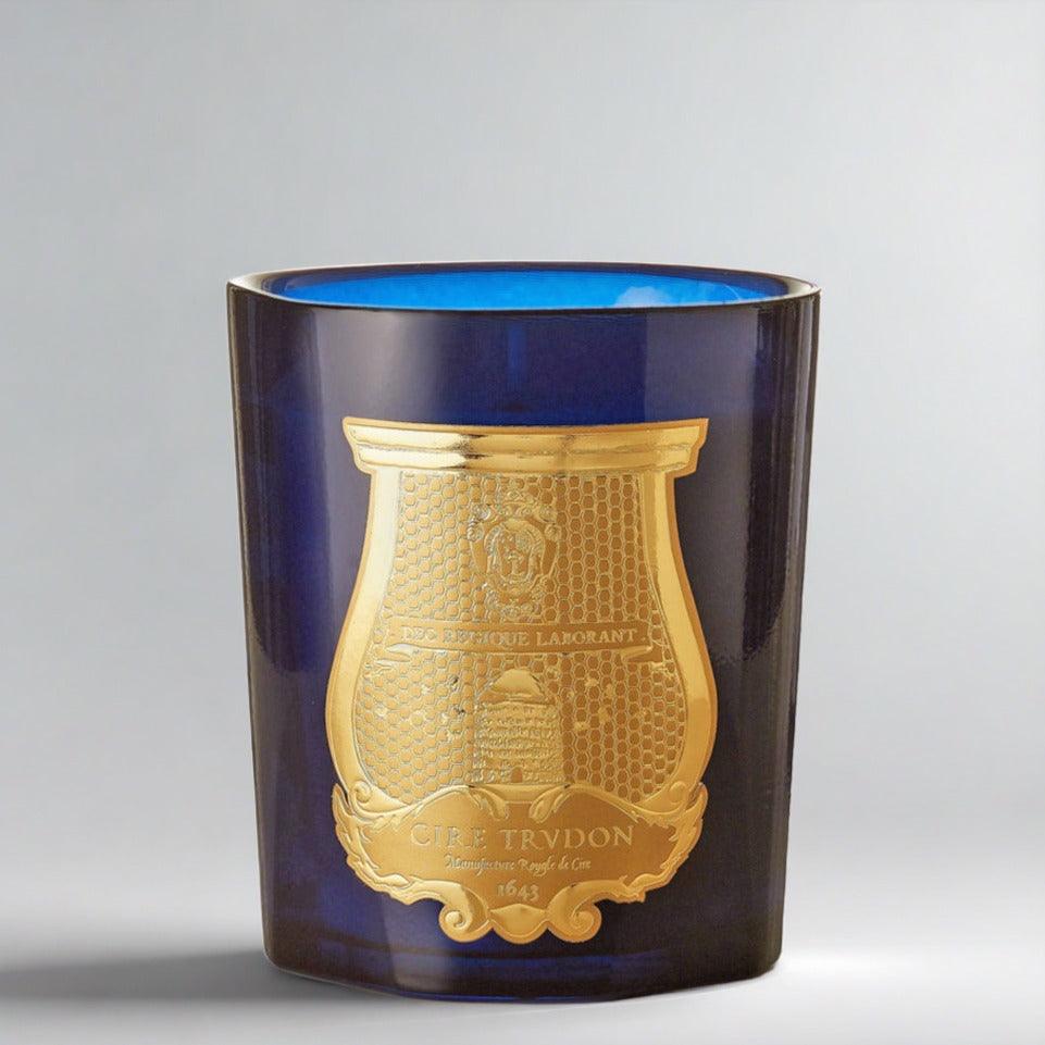 blue and gold Verbena Grapefruit Hyacinth