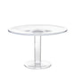 tall large glass cake stand 