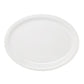 large white melamine oval platter