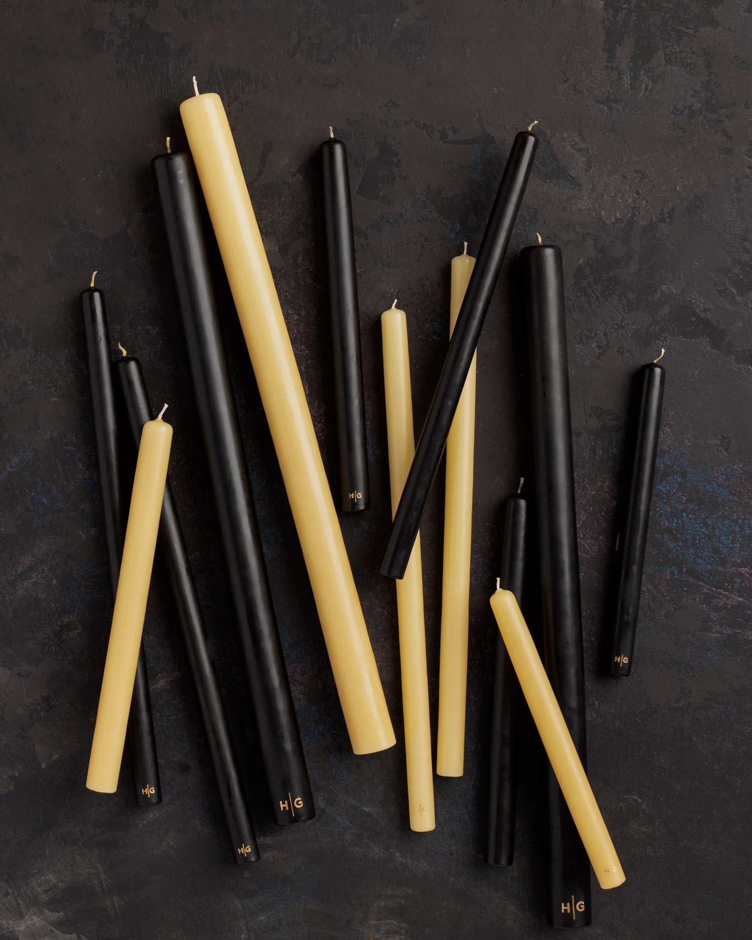 Unscented Taper Candles