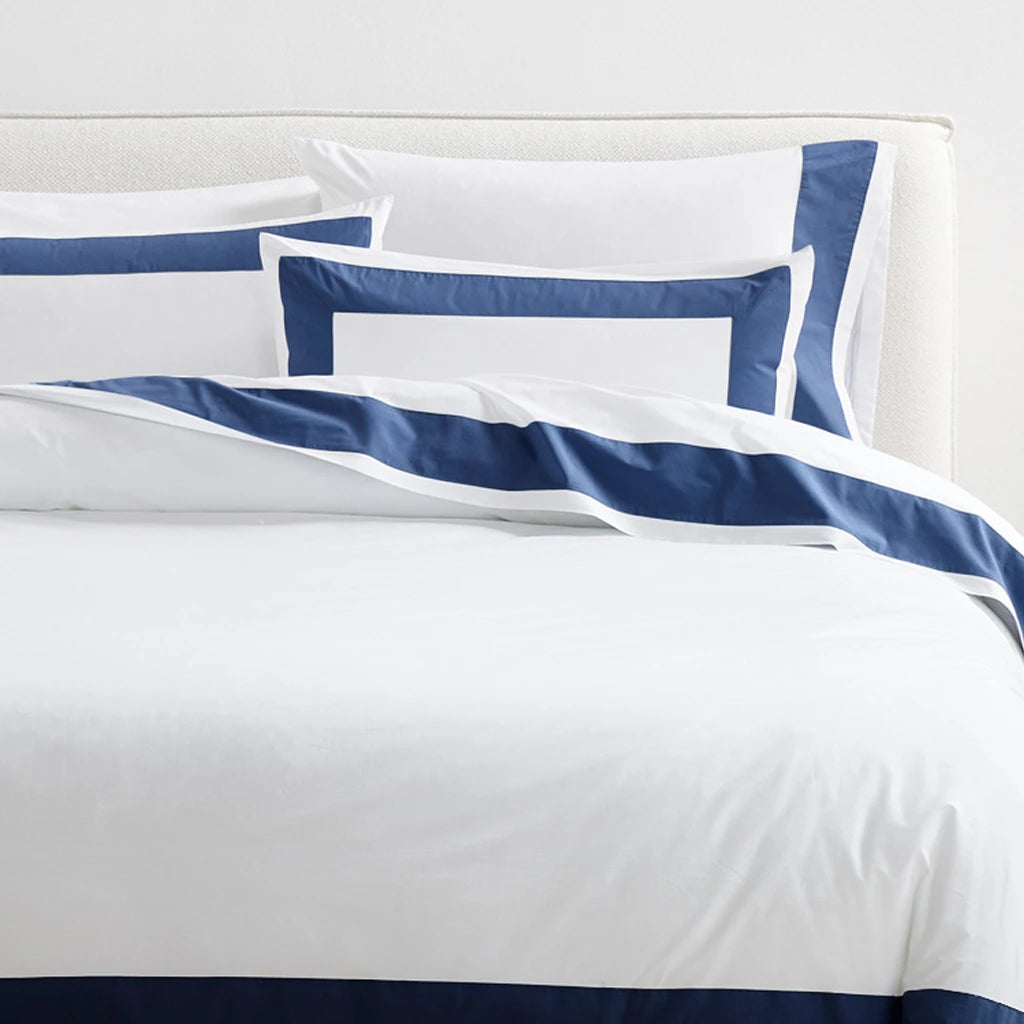Wide-Band Percale Bedding Collection
