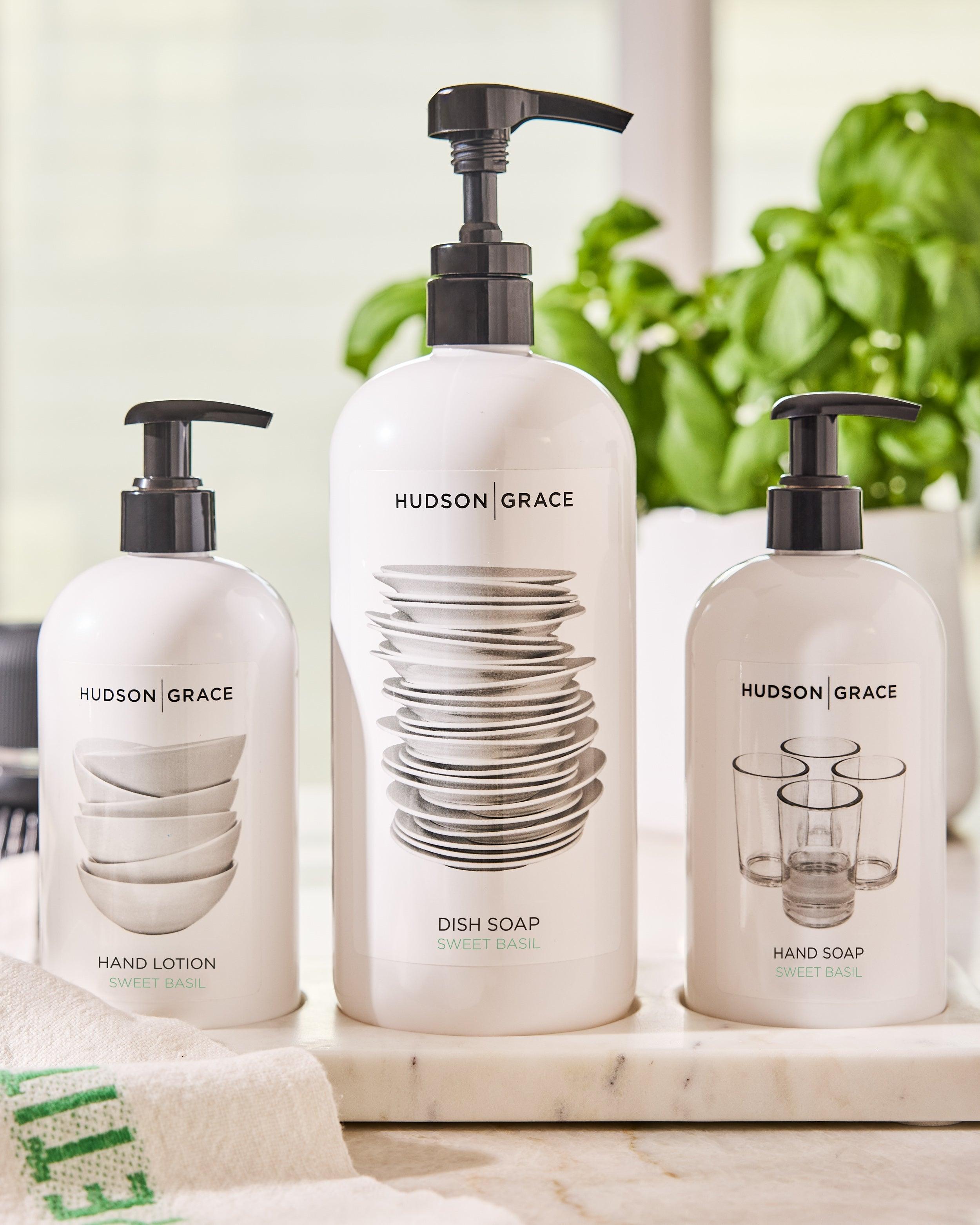 Sweet Basil Cleaning Collection - Plant-Derived Home Care - Hudson