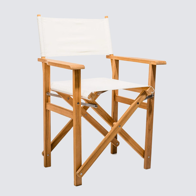 Antique White Directors Chair