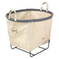 Steele ® 3-Bushel Canvas Round Basket 