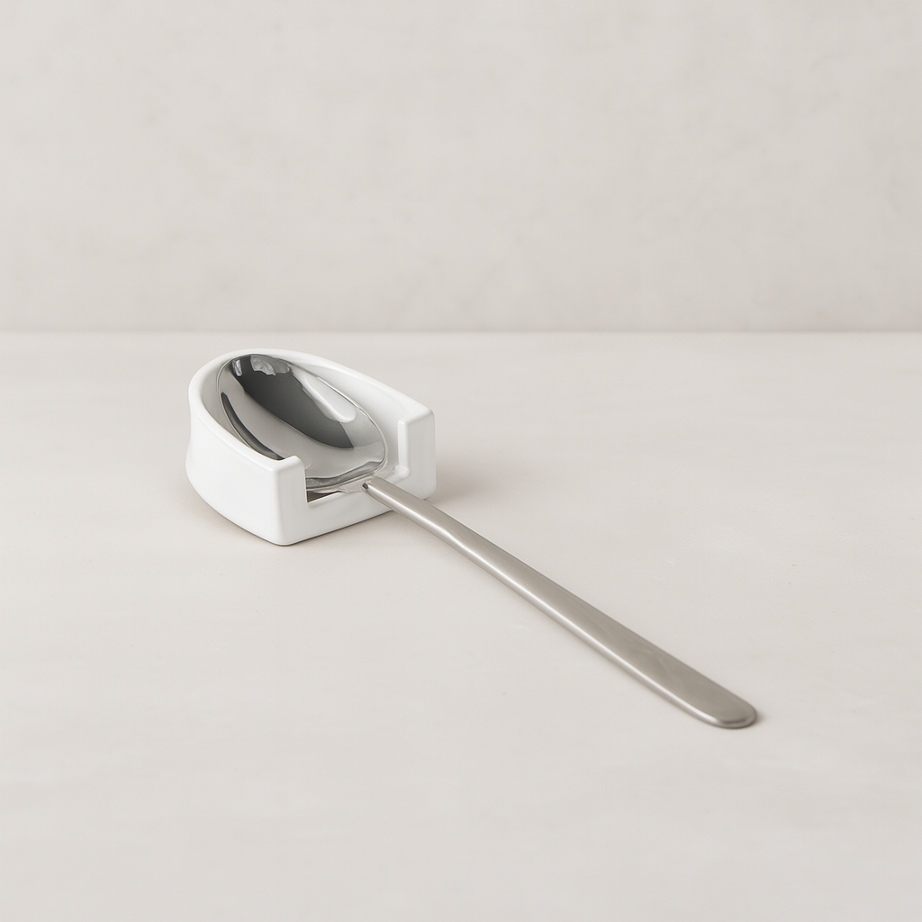 Handmade Ceramic Table Spoon Rest 4944 by Montes Doggett