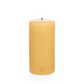 Amber Unscented Pillar Candle, 4"x8"