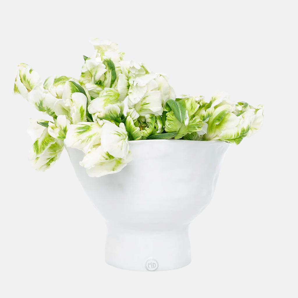 Handmade Ceramic Pedestal Bowl 5148 by Montes Doggett - Hudson Grace