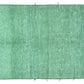 Vintage Green & Black Rug 5'5x8'2