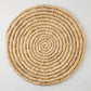 Round Natural Woven Abaca Placemat
