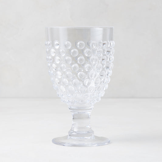 Acrylic Bubble Wine Glass