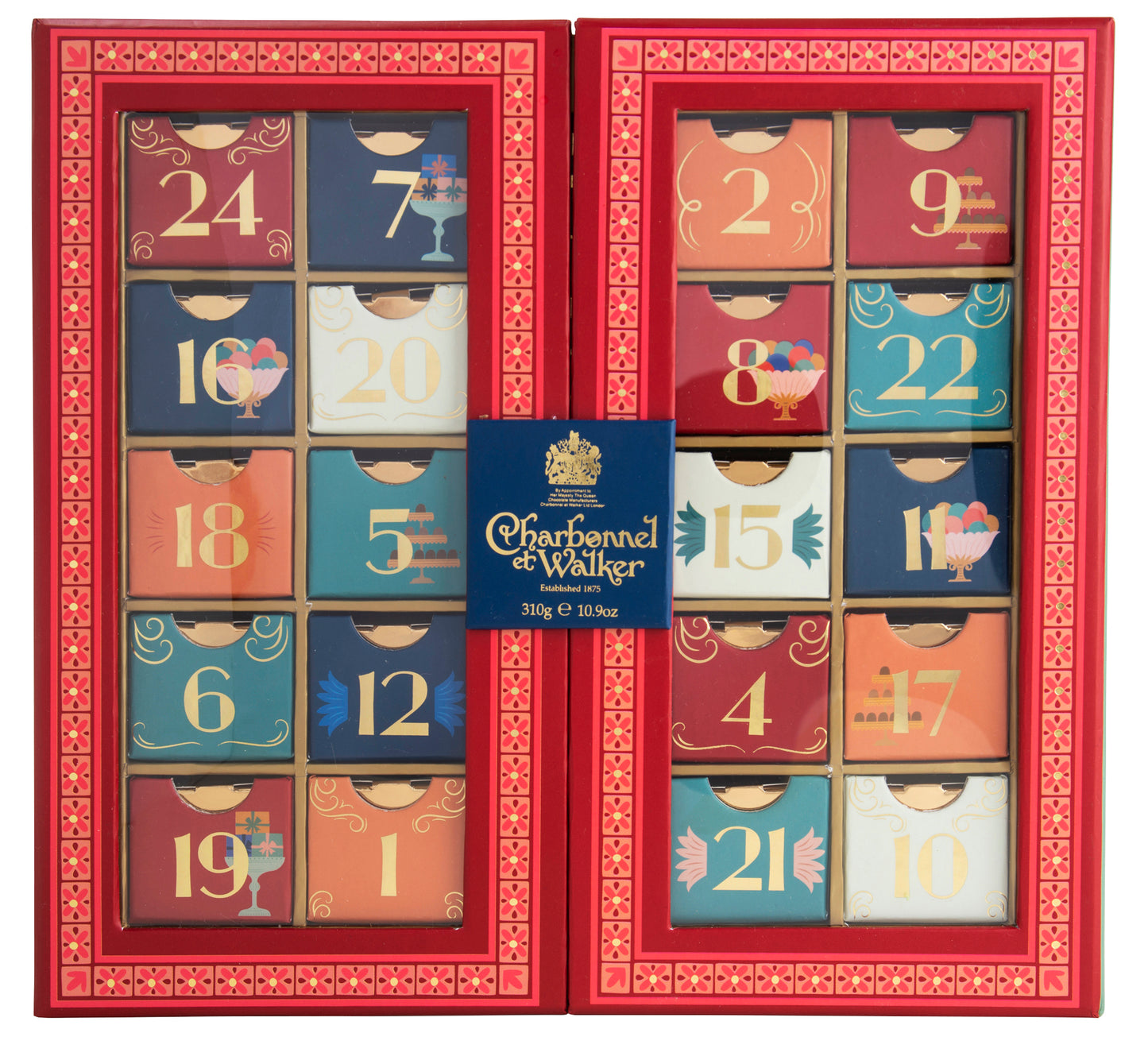 Chocolate and Truffles Advent Calendar, 310g