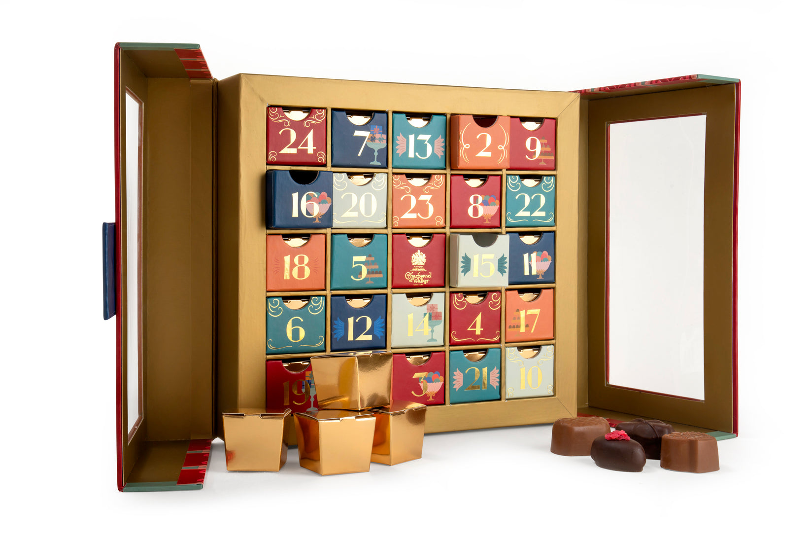 Chocolate And Truffles Advent Calendar 310g Hudson Grace chocolate-and-truffles-advent-calendar-310g-hudson-grace