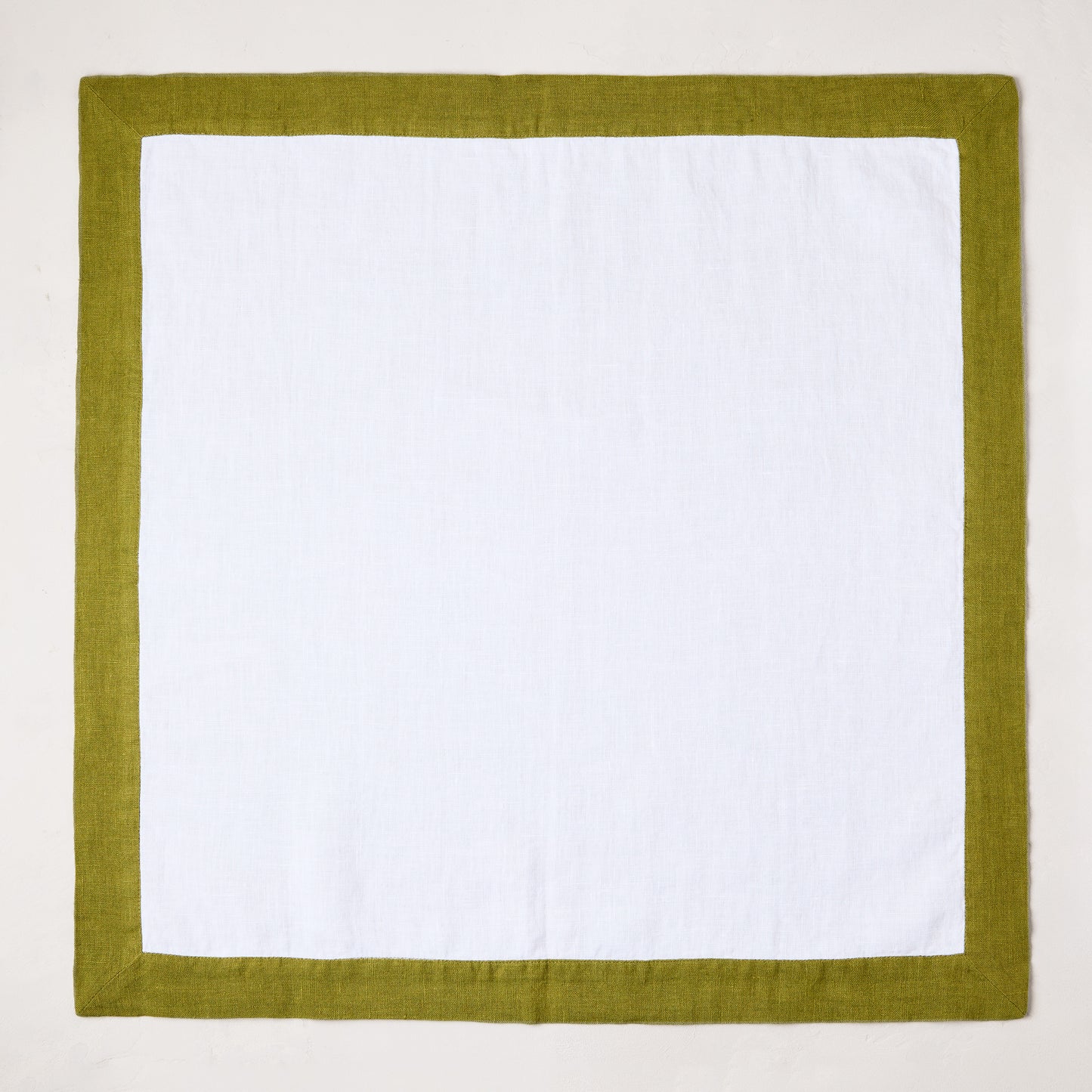 Linen Aloe Border Napkin