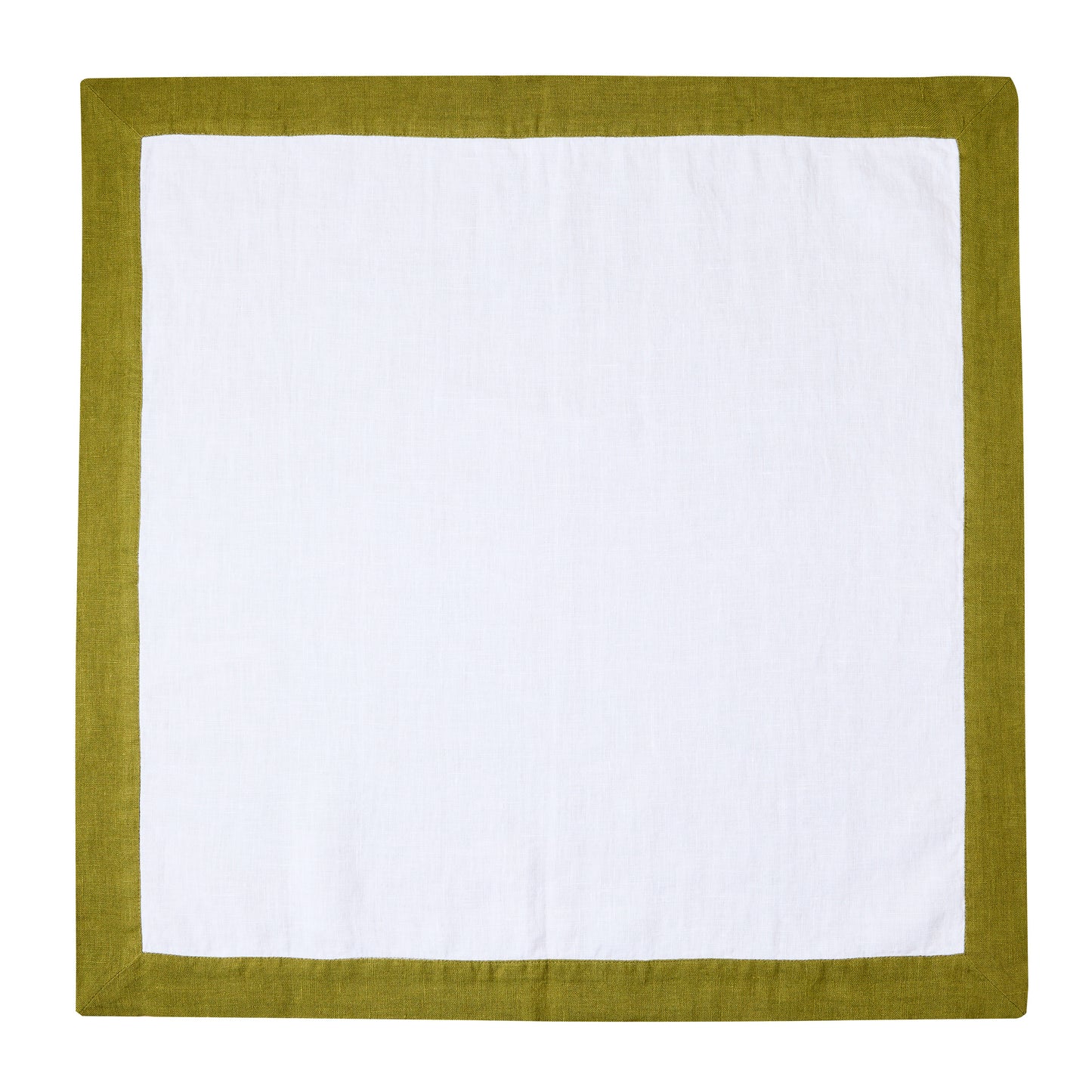 Linen Aloe Border Napkin