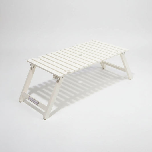Antique White Portable Outdoor Picnic Table