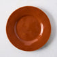 Artisan Spice Orange Painted Stoneware Salad Plate
