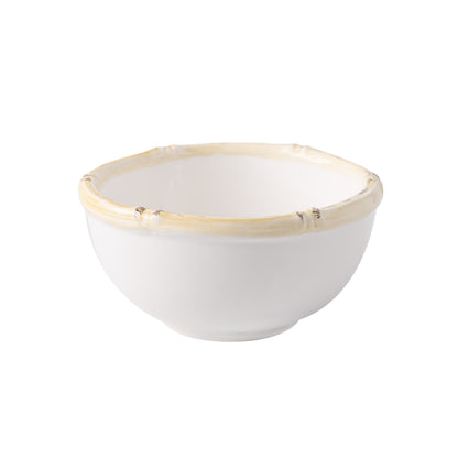 Bamboo Ceramic Nut Bowl with Natural Edge