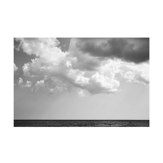 Black and White Ocean Photograph By Matt Albiani