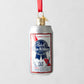 Blue Ribbon Beer Can Christmas Tree Ornament