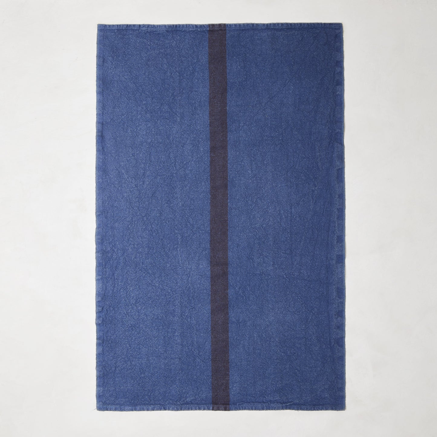 Blue Striped Hand Towel Set