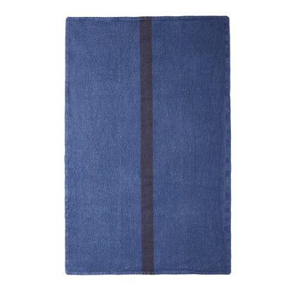 Blue Striped Hand Towel Set