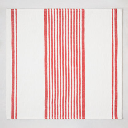 Holiday Red Boat Stripe Napkin