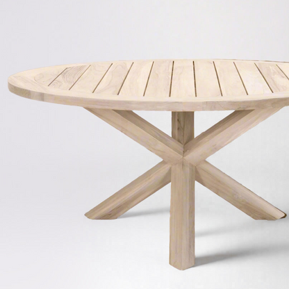 Boca Outdoor Round Dining Table, 63"