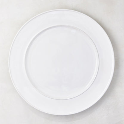 Bolinas Round Ceramic Serving Platter with Trim