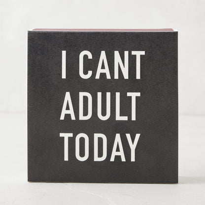 Diane Keaton + Hudson Grace “I Can’t Adult Today” Boxed Matches