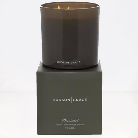 Hudson Grace Brentwood Scented 3-Wick Candle