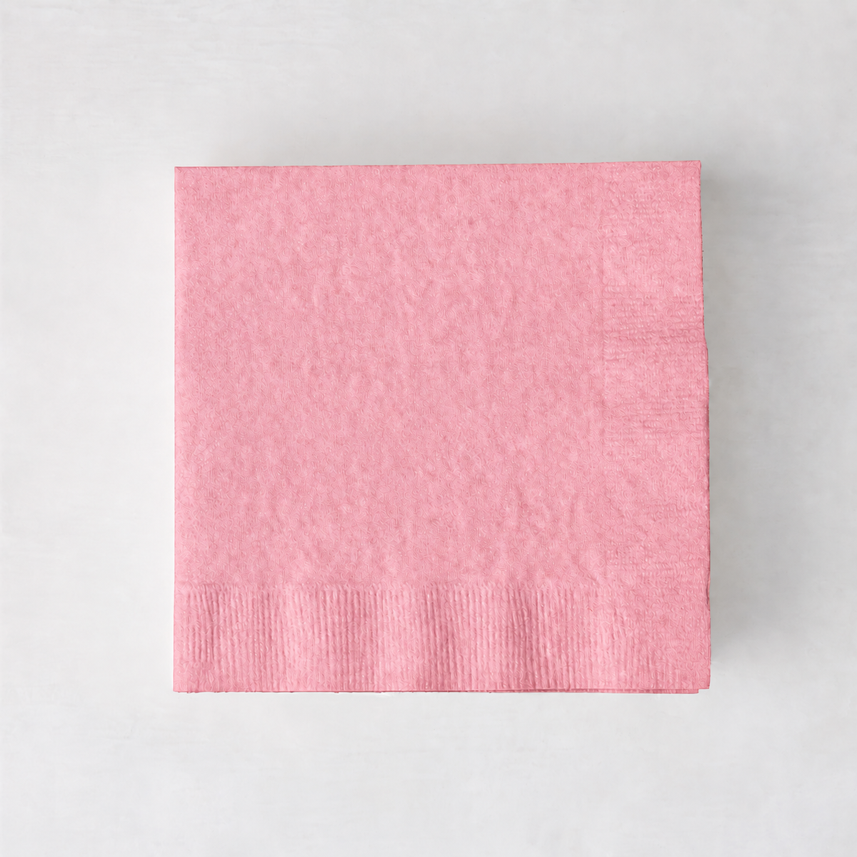 Personalized Pale Pink Paper Cocktail Napkins, Set of 100