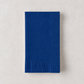 Personalized Navy Blue Paper Hand Towels, Set of 100